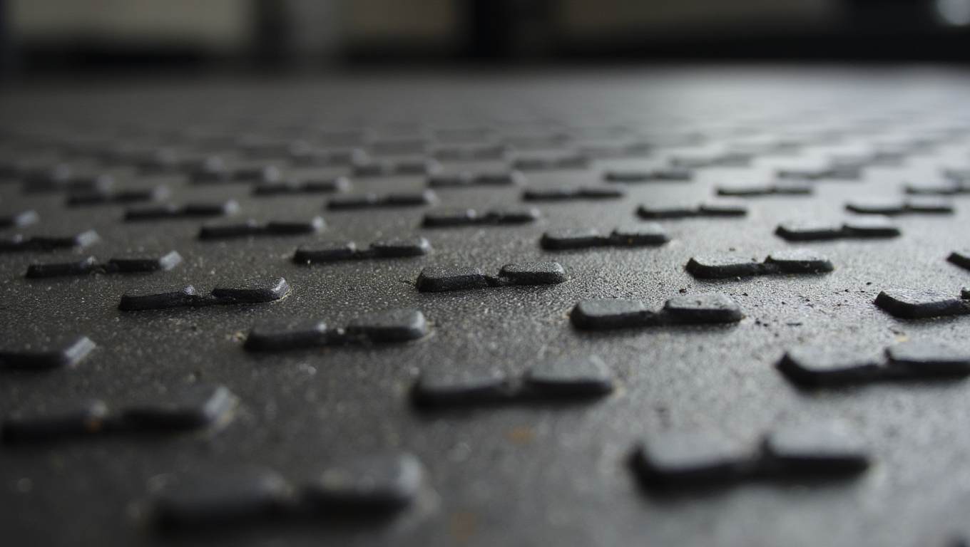 Suelos de goma antideslizantes